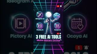 3 AI Tools That Can Actually Make You Money (Most People Ignore) #shorts #SideHustle