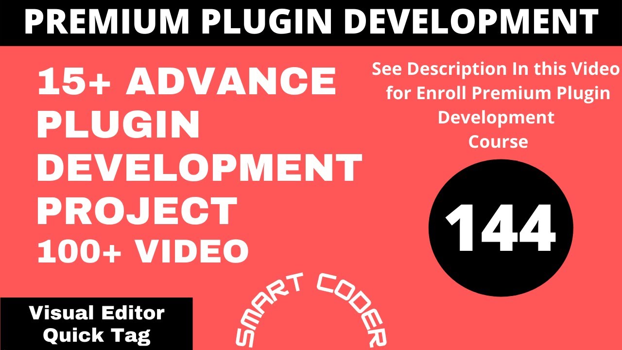 WordPress Editor Quick Tag Plugin Development Tutorials Bangla #144 ...