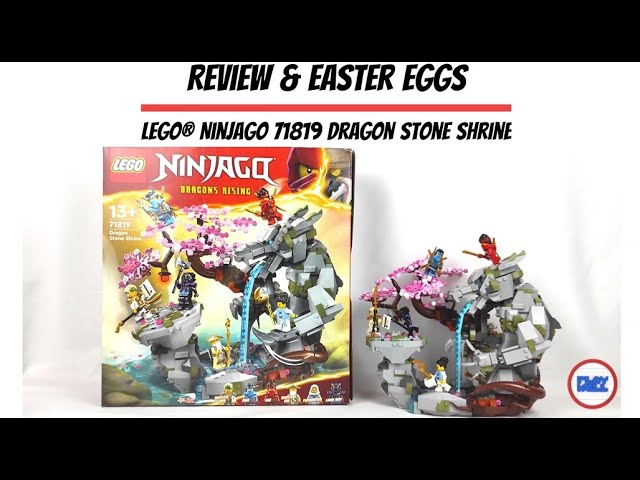 Review & Easter Eggs (Em português): Ninjago 71819 - Dragon Stone