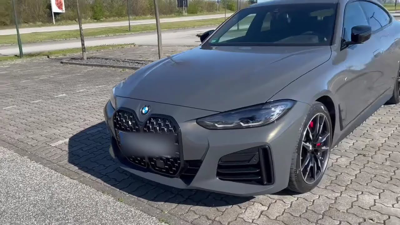 BMW M440i xDrive Gran Coupé 2022 Dravit Grau YouTube