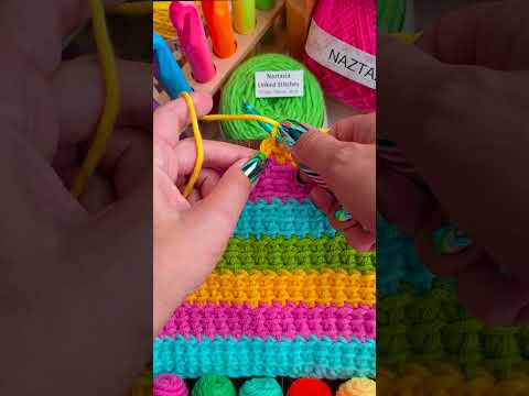 Crochet Connected Stitch #shorts