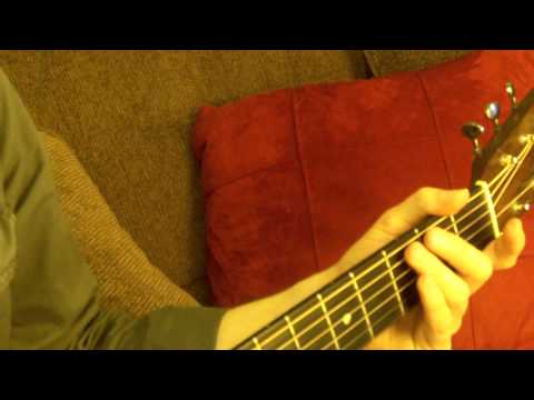 how-to-play-"wagon-wheel"-on-guitar-with-bass-line-(part-1)