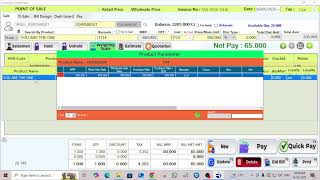 How to search products in different ways in Retail Daddy Billing Software VAT Edition?MalayalamVideo screenshot 4