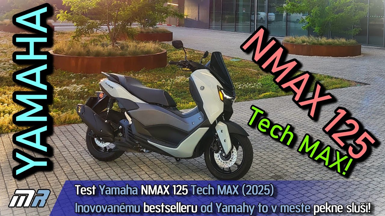 Yamaha NMAX 125 Tech MAX (2025) - inovovanému bestselleru od Yamahy to v meste pekne sluší!