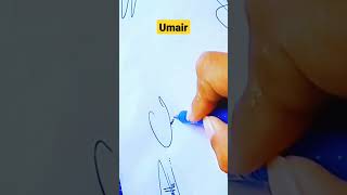 Umair Name Signature 