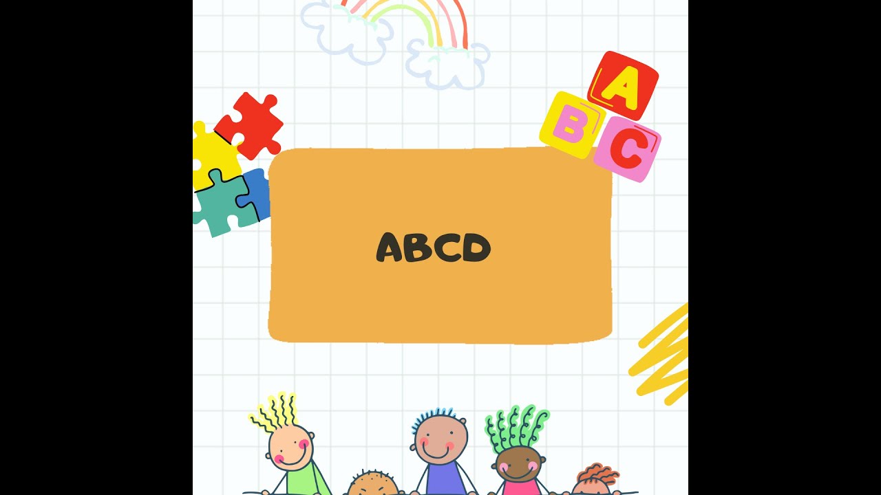 ABCD Rhyming poem for kids - YouTube