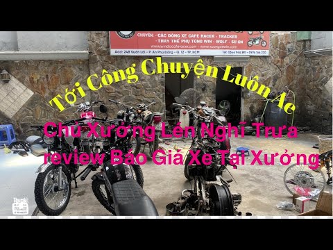 Video review xưởng độ xe cafe racer , báo giá từng mẫu xe... - youtube