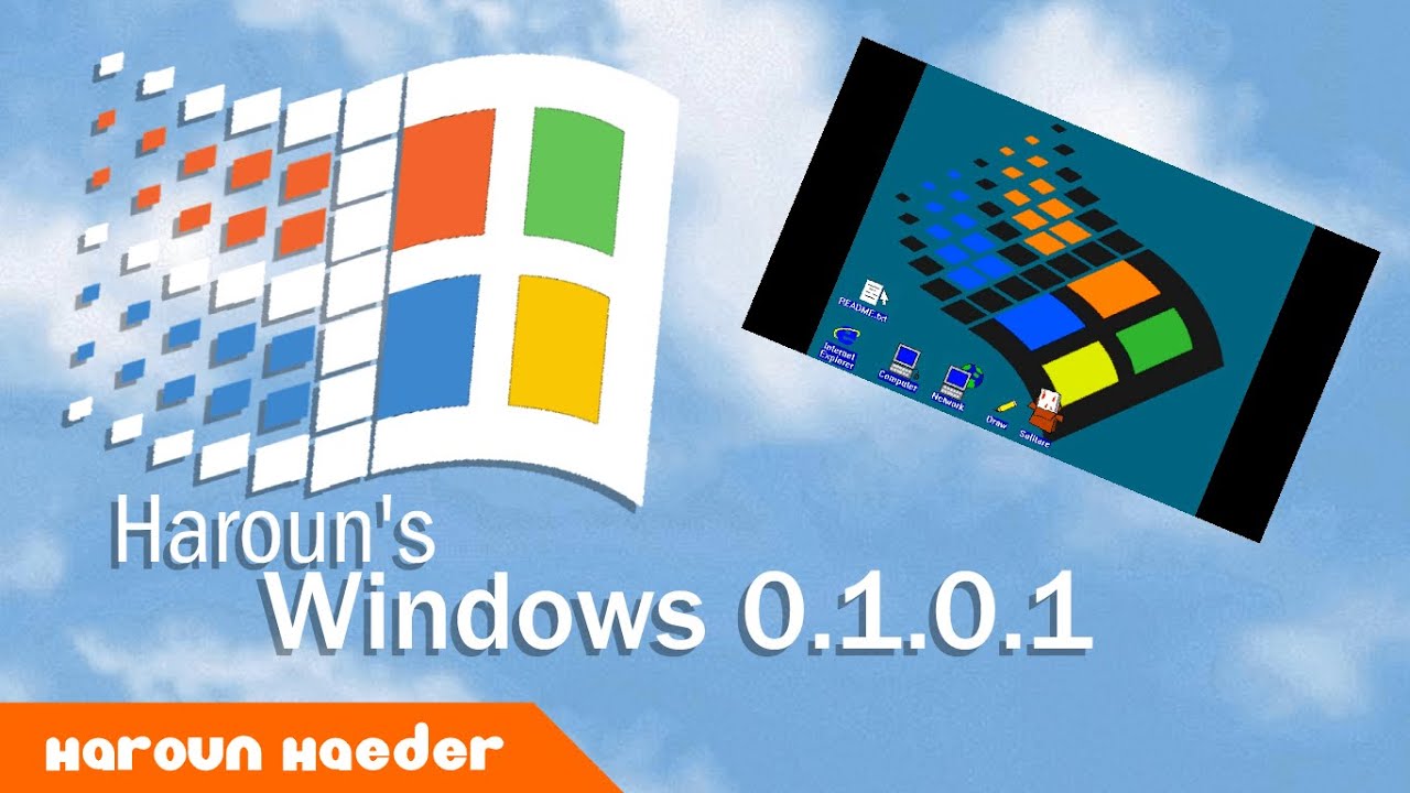 Windows 0.1.0.1 (Game Maker-based Windows Parody Game) - YouTube
