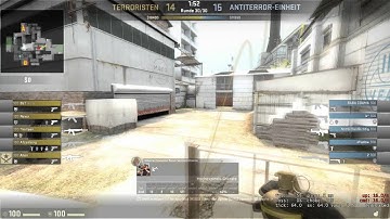 CS:GO MM de_cache 15:14 last Round eco!