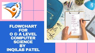 Flowchart: Draw & Fill in trace table for O & A Level and IGCSE Computer Science by Inqilab Patel