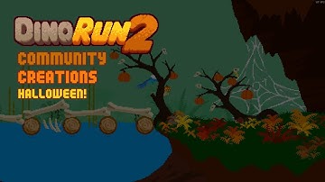 Dino Run 2 Community Creations: Halloween!