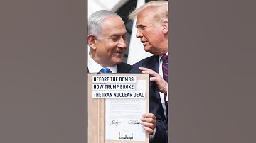 Before the bombs: How Trump broke the Iran nuclear deal