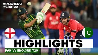 Pakistan Vs ENGLAND | Pak vs Eng 3rd t20 highlights 2024 | Pak vs Eng 3rd T20 Match Highlights Today