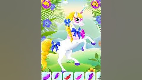 Unicorn dress up - Girls games