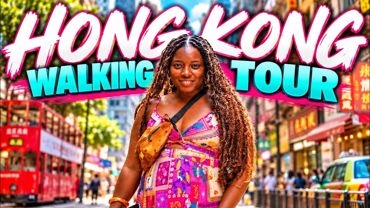 Our FIRST TIME in Hong Kong! 🇭🇰 We Walked for 6 HOURS!