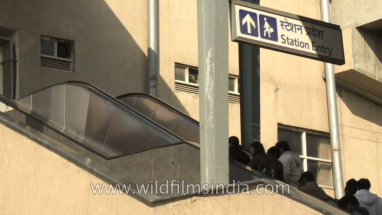 Badarpur metro station entry from gate No.1