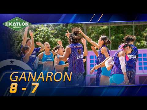 THE BLUES WIN WITH A CLOSE SCORE! | EXATLÓN MÉXICO SEASON 10