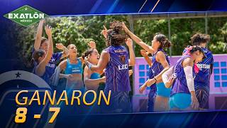 THE BLUES WIN WITH A CLOSE SCORE! | EXATLÓN MÉXICO SEASON 10