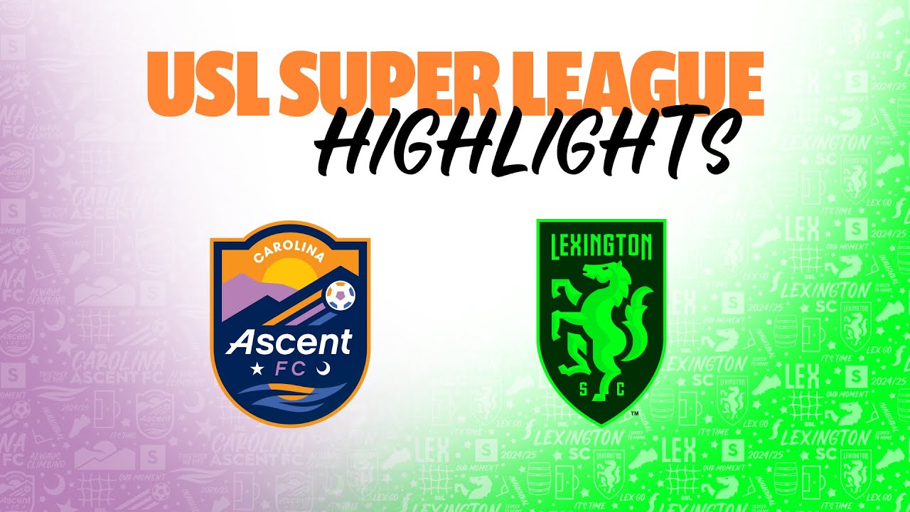 2.15.2025 | Carolina Ascent FC vs. Lexington SC - Game Highlights