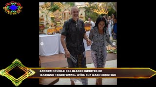 Anggun devoile des images inedites de mariage traditionnel avec son mari Christian