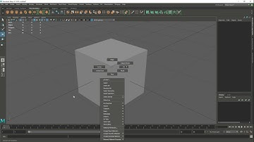 Maya 2018 Tip - How to customize the RMB Marking Menu