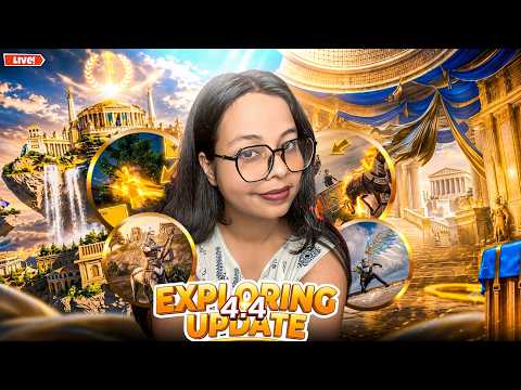 BGMI NEW UPDATE 4.4 LIVE  || BGMI LIVE WITH ADITI #bgmilive #shortsfeed #explore #girlgamer
