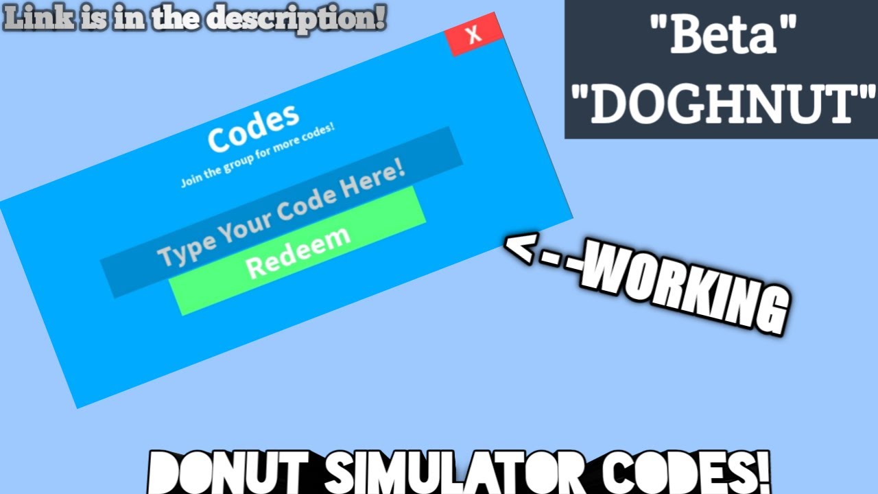 Donut Simulator Roblox Codes Suggested By Coolingbett12 YouTube
