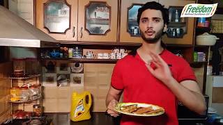Freedom Celebrity Chef Kitchen - Paneer Masala Sandwich By Rohit - 40 Seconds