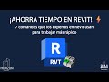 🚀 7 Comandos ESENCIALES de Revit que te Harán MÁS RÁPIDO 💥 (¡Aprende en menos de 5 Min!)
