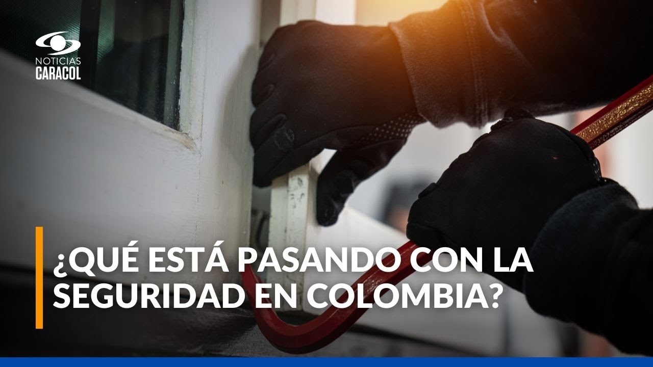 Radiografía de la seguridad en Colombia: robos, extorsiones y violencia que no da tregua