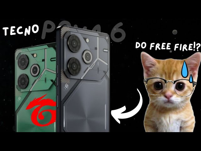 TECNO POVA 6 FOI LANÇADO!! // O CELULAR DO FREE FIRE COM 6000 mAh