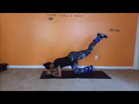 Donkey Kick on Elbows | Glutes Exercise