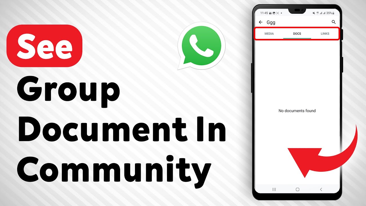 How To See Group Document In WhatsApp Community - Full Guide