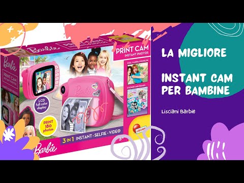 La Migliore Macchina Fotografica per Bambini Instan Cam Barbie Lisciani