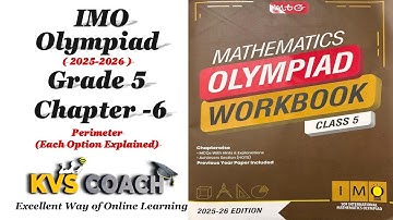Class 5 ||IMO OLYMPIADS 2025 || Chapter 6 || Perimeter || #olympiads #class5 #imo #sof