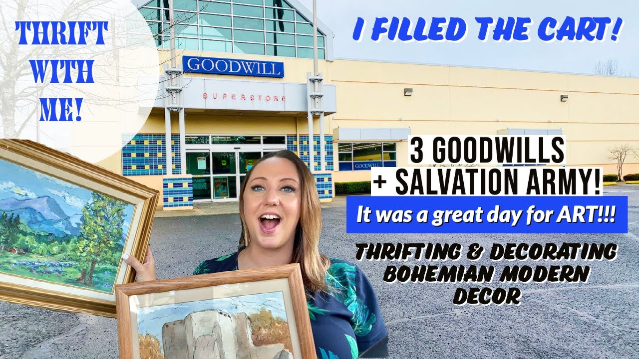 FILLING MY GOODWILL CART…AGAIN! | Thrift For Resale | Thrift With Me ...
