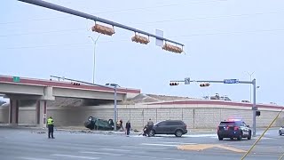 Driver taken to hospital after T-bone crash on West Side