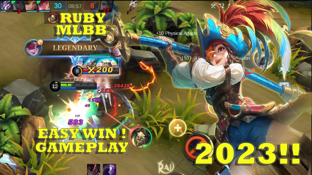 RUBY MLBB 2023! EASY WIN GAME PLAY - anjO - YouTube