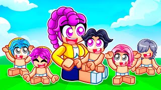 My NEW DEMON FAMILY in Roblox (Kpop Demon Hunters)