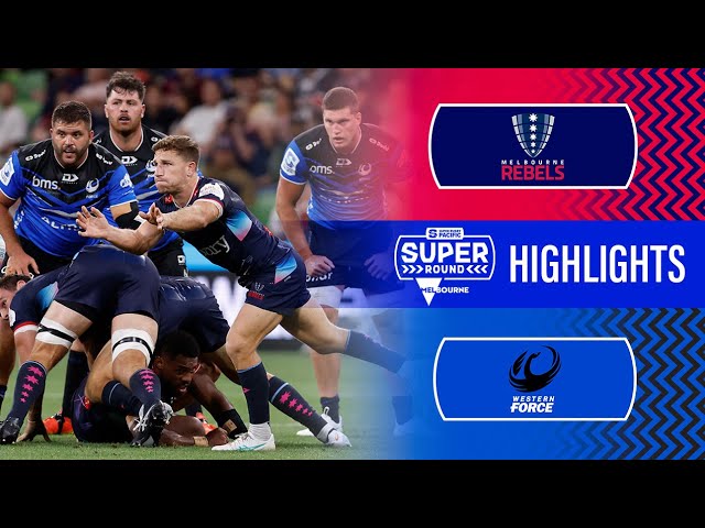 Super Rugby Pacific 2024 | Rebels v Force | Round 2 Highlights class=