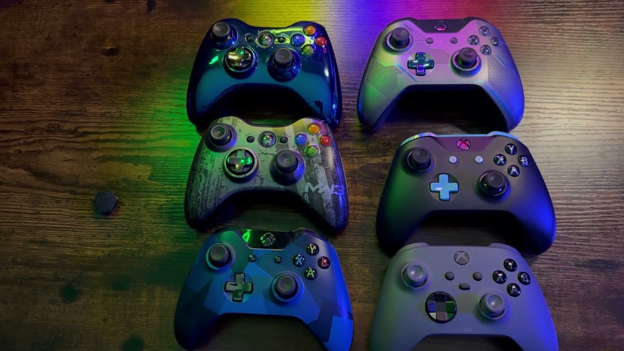 ASMR XBOX CONTROLLER COLLECTION[CONTROLLER SOUNDS/WHISPER CHAT/TAPPING]