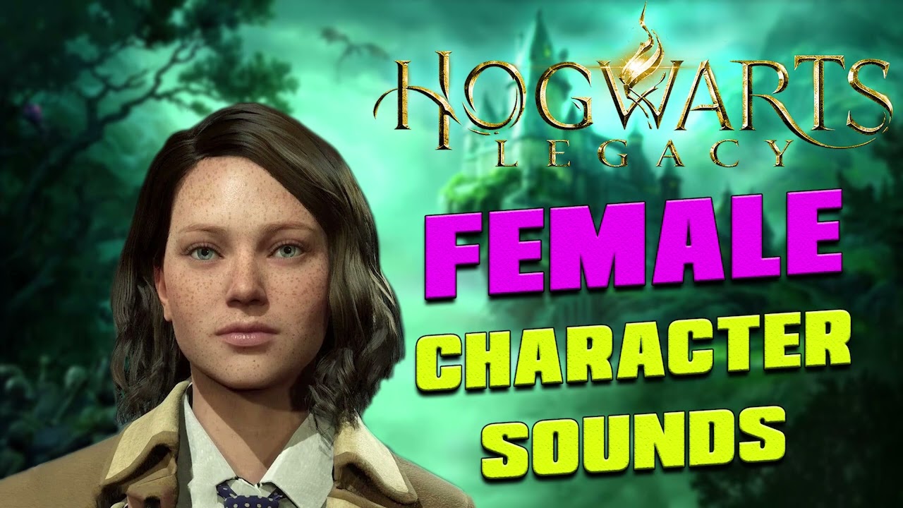 Hogwarts Legacy: Female Player Character Voice Sounds