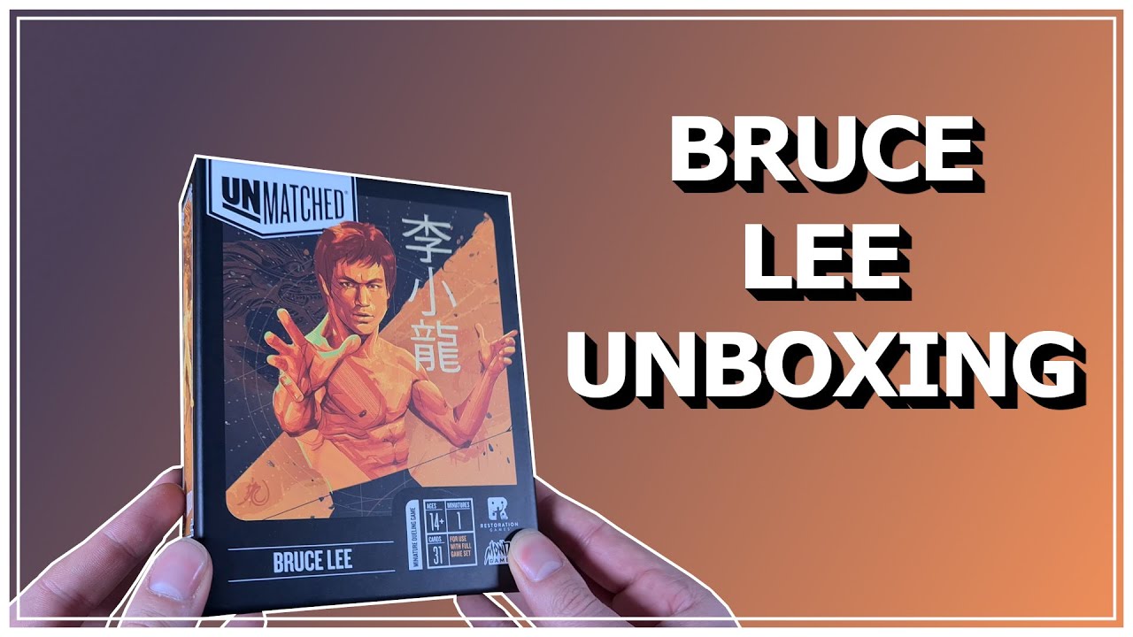 Unmatched Bruce Lee Unboxing - What's Included? - YouTube