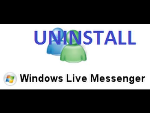 Video: How To Remove Windows Messenger