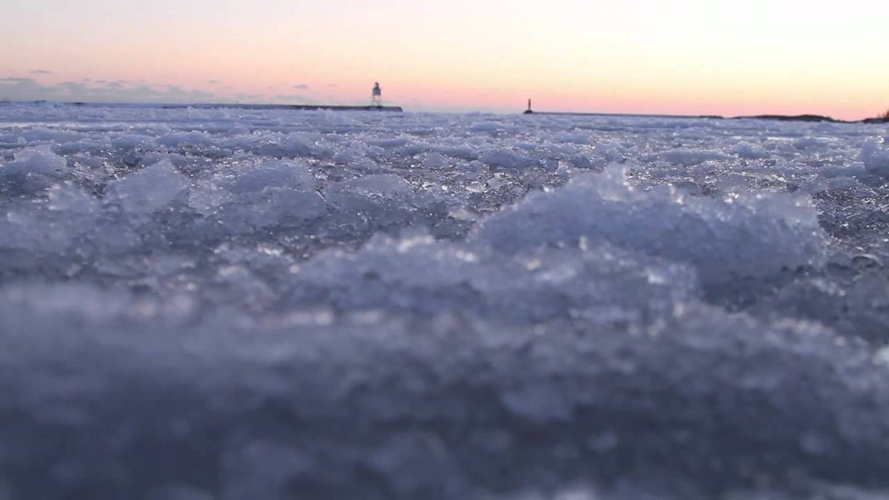 Grand Marais Harbor Ice Dance by Stephan Hoglund