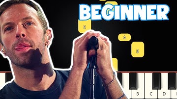 Fix You - Coldplay | Beginner Piano Tutorial | Easy Piano