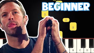 Fix You - Coldplay | Beginner Piano Tutorial | Easy Piano Resimi