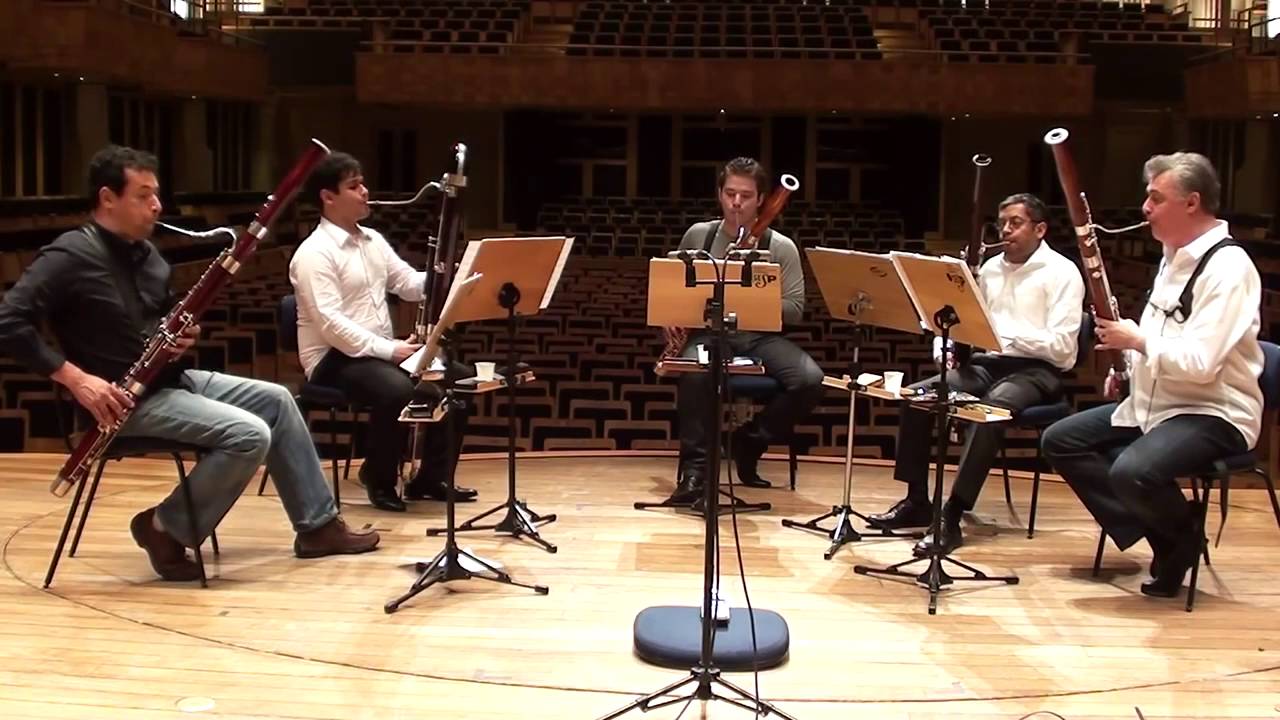 Donna Lee + Beethoven 4th Camaleon Bassoon Ensemble YouTube