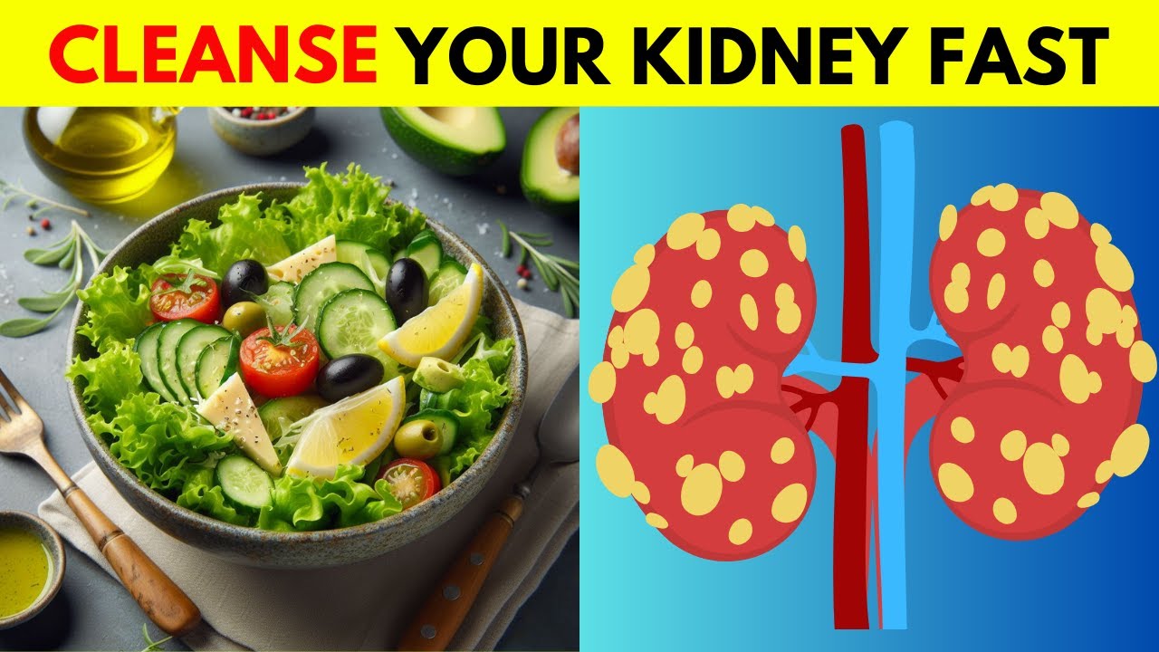 10 Superfoods To CLEANSE and DETOX Your Kidneys Fast (CKD) - YouTube