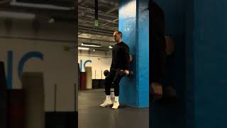Dual DB Foam Roller Cyclist Hack Squat